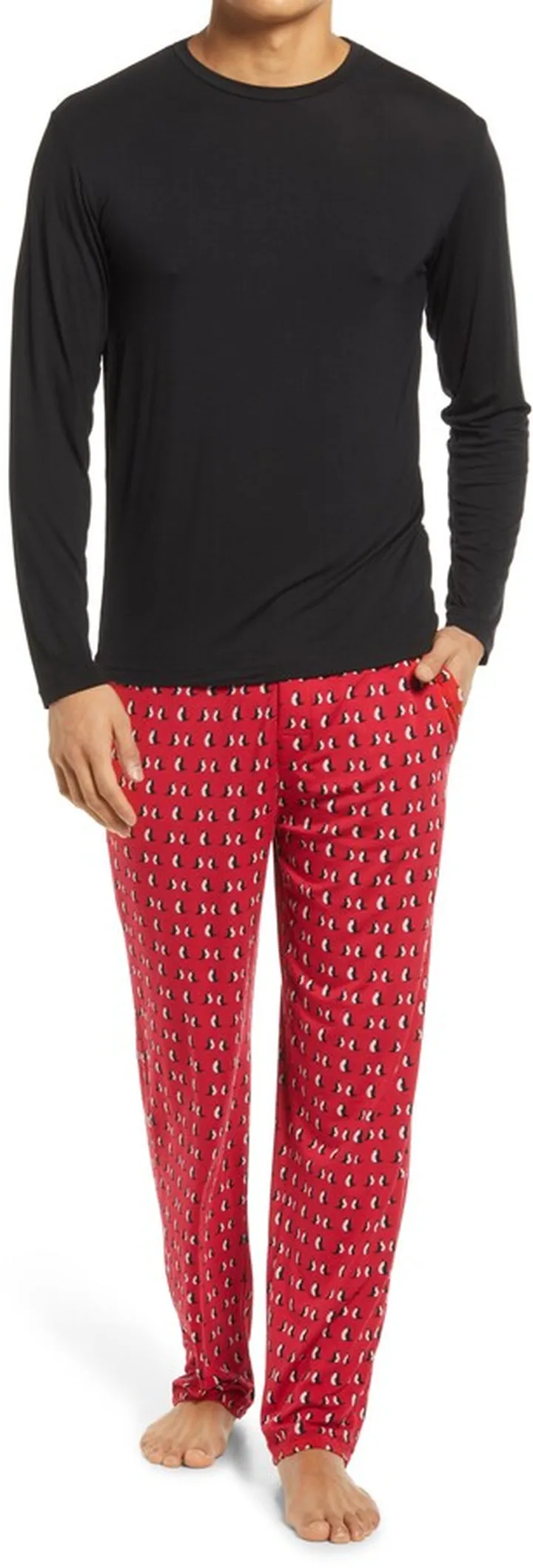 Penguin Print Pajamas