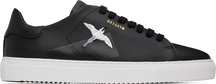 Axel Arigato Black Clean 90 Tape Bee Bird Sneakers