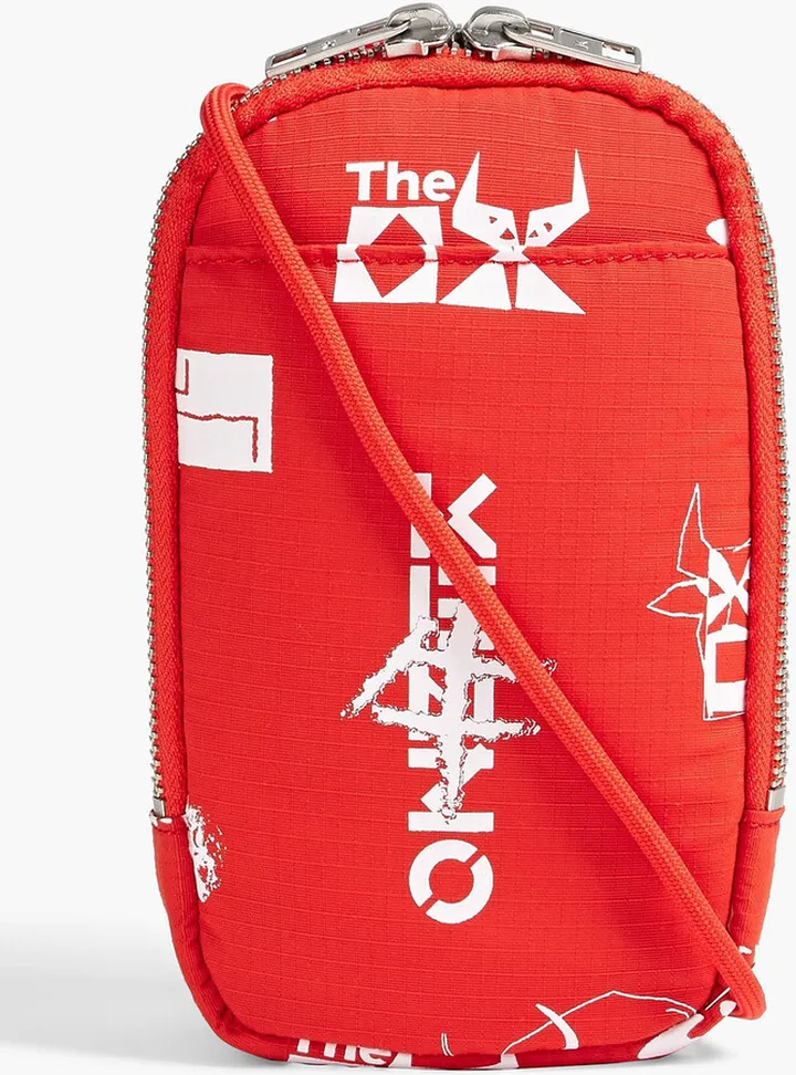Printed shell phone pouch