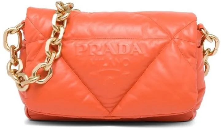 Quilted Nappa Leather Shoulder Bag