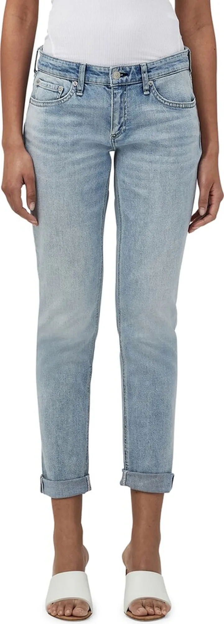 Dre Low Rise Slim Boyfriend Jeans