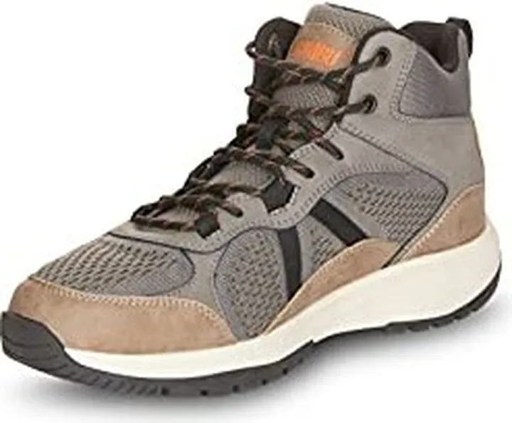 KHOMBU Hiking Boots (Wasabi 2) Water Resistant Shoes for Men with Laces