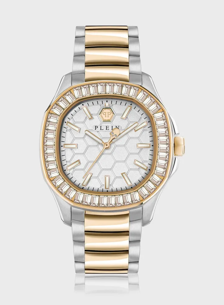 Steel Strap Analog Watch