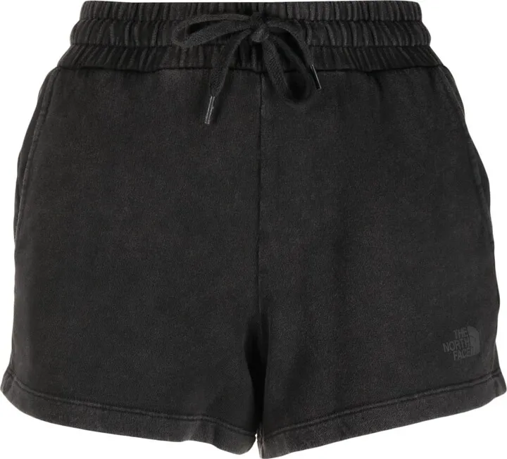 Logo-Print Cotton Track Shorts