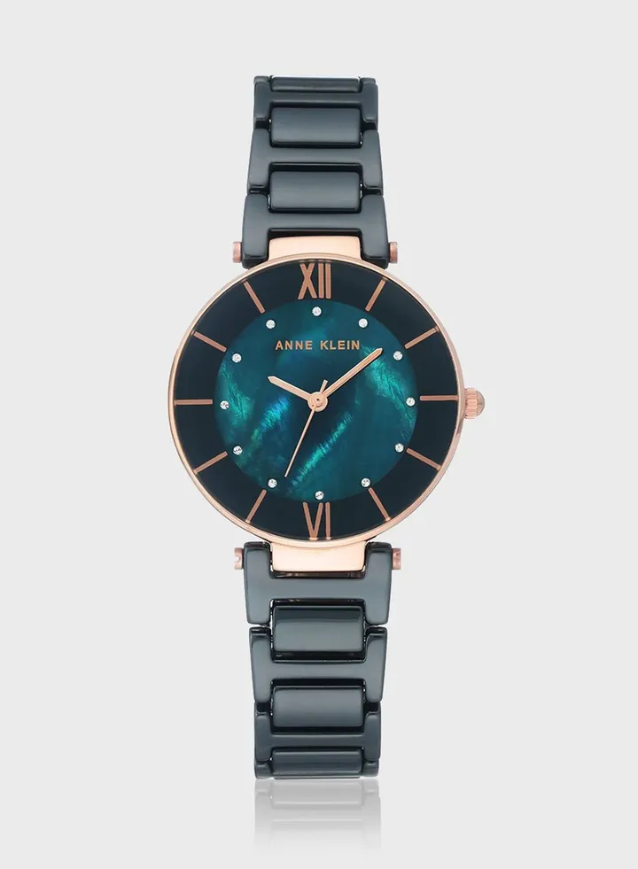 Steel Strap Analog Watch