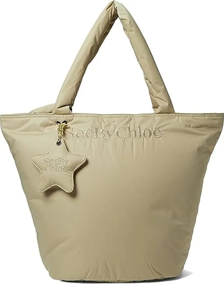 See by Chloe Joy Rider Large Tote (Pottery Green) Handbags