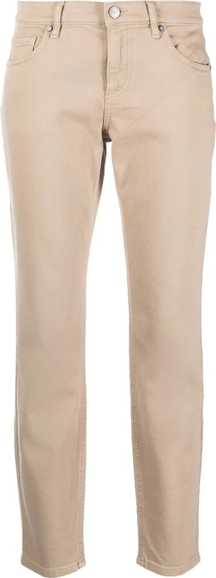 Slim Cut Mid-Rise Jeans
