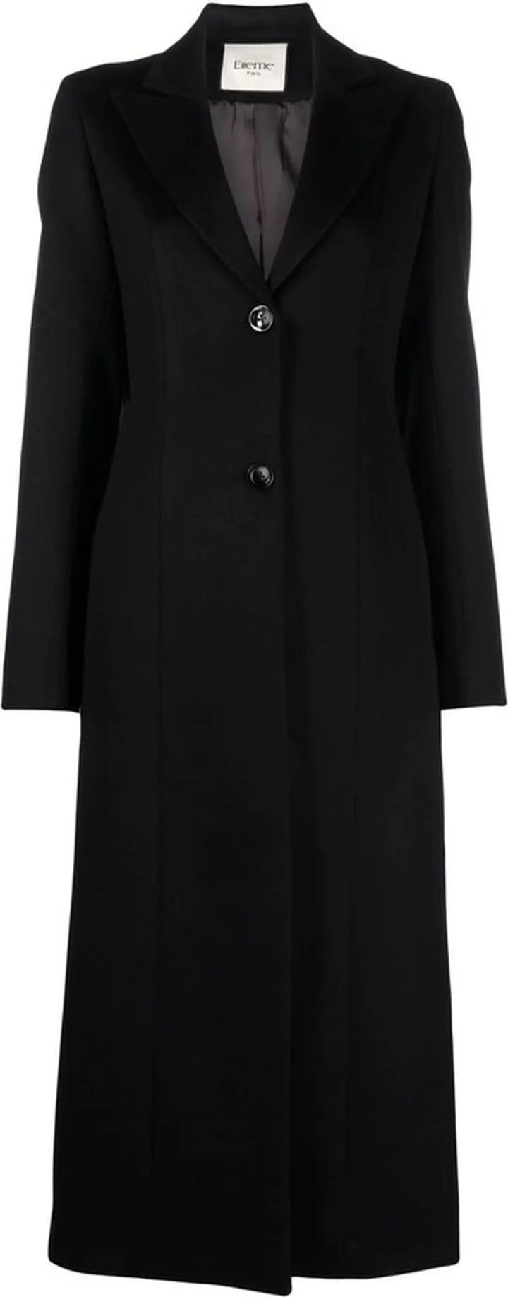 Single-Breasted Tailored Coat