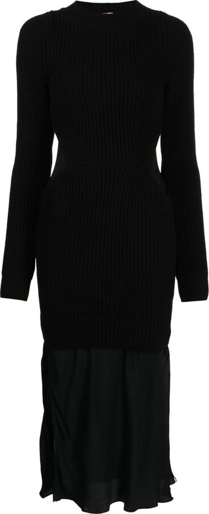 Ribbed Knit Dress