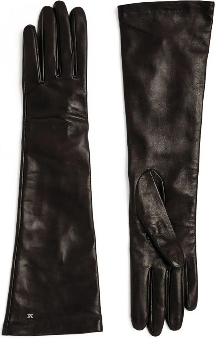 Max Mara Leather Elbow-Length Gloves