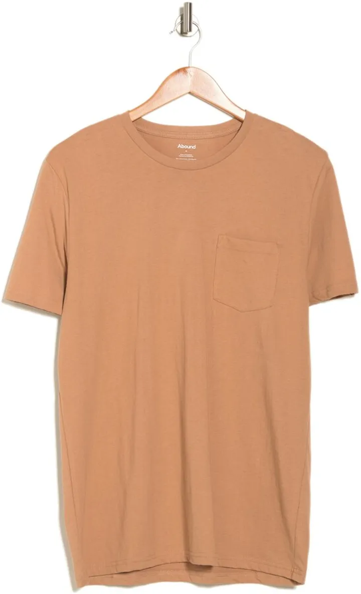 Short Sleeve Pocket Crewneck T-Shirt