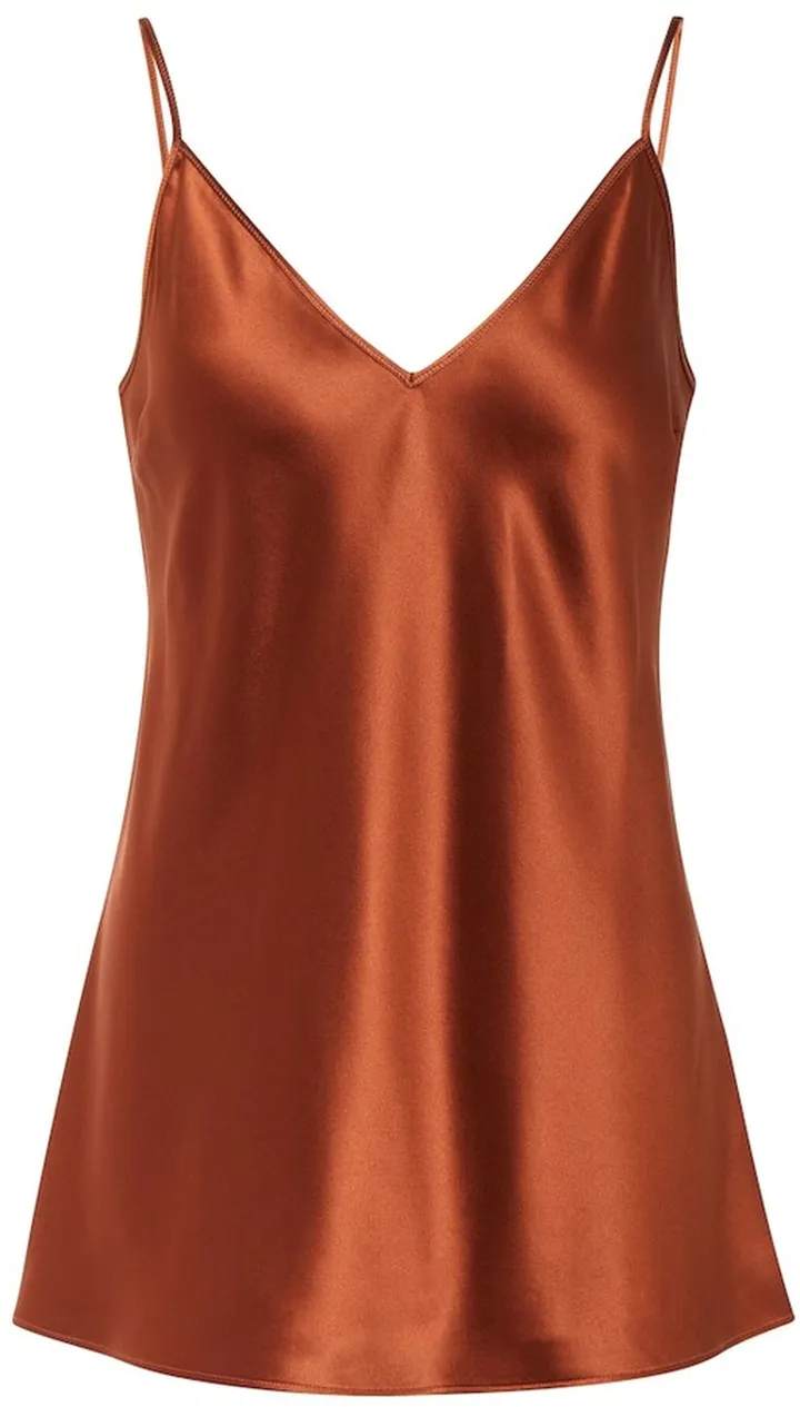 Clea silk satin camisole