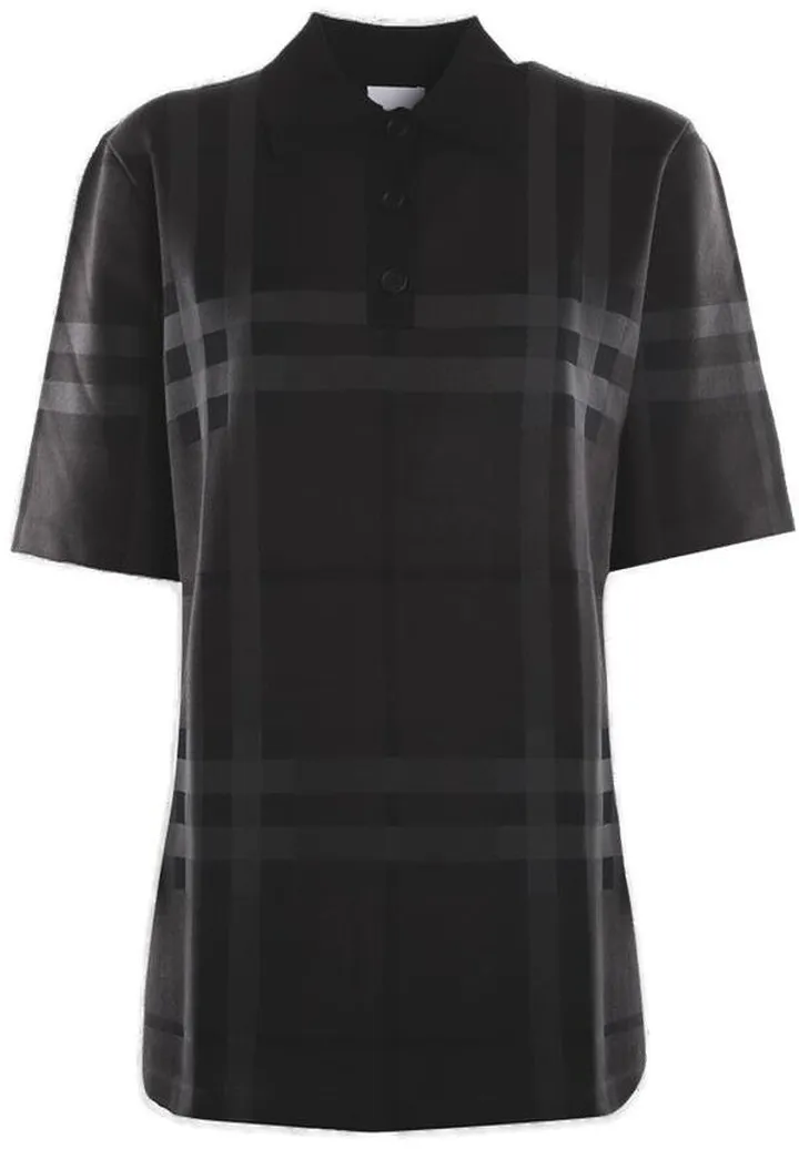 Burberry Check Short Sleeved Polo Shirt