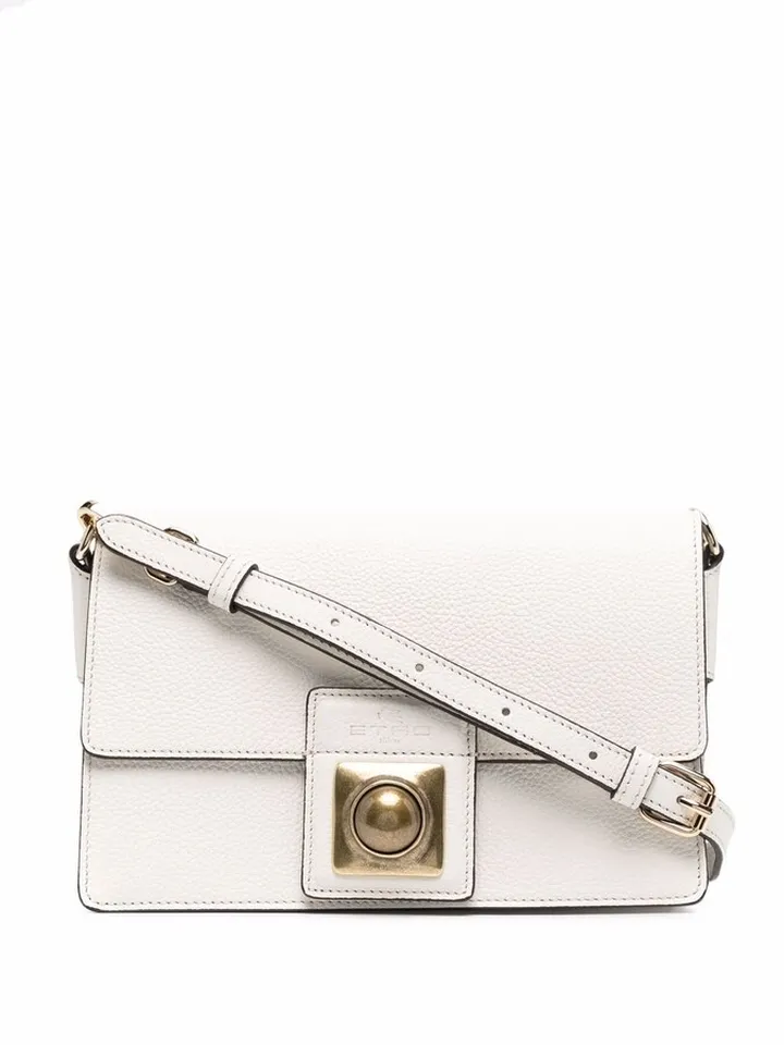 Crown Me stud-embellished shoulder bag