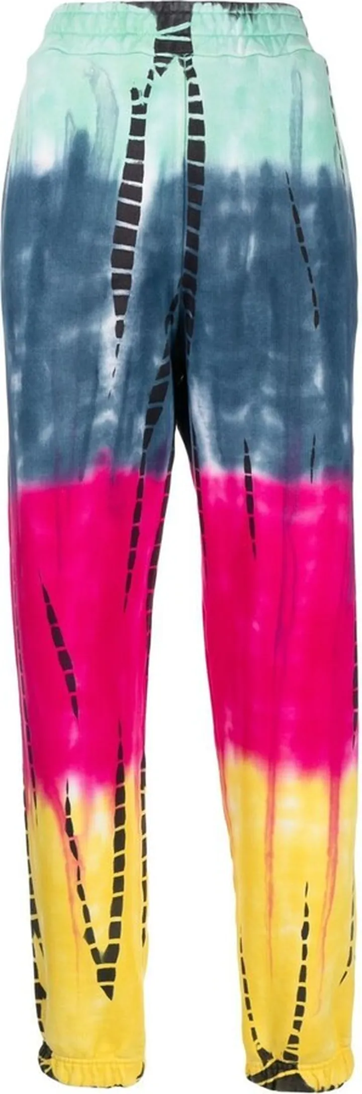 Tie-Dye Print Track Pants