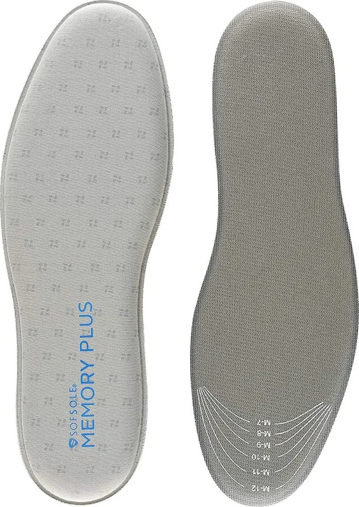 Sof Sole Memory Plus Full Length Shoe Insoles