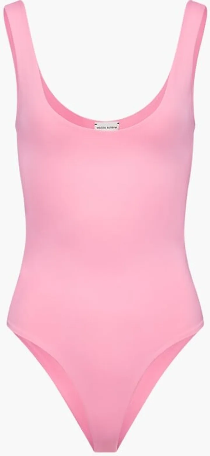 Bodysuit With Scoop Neckline