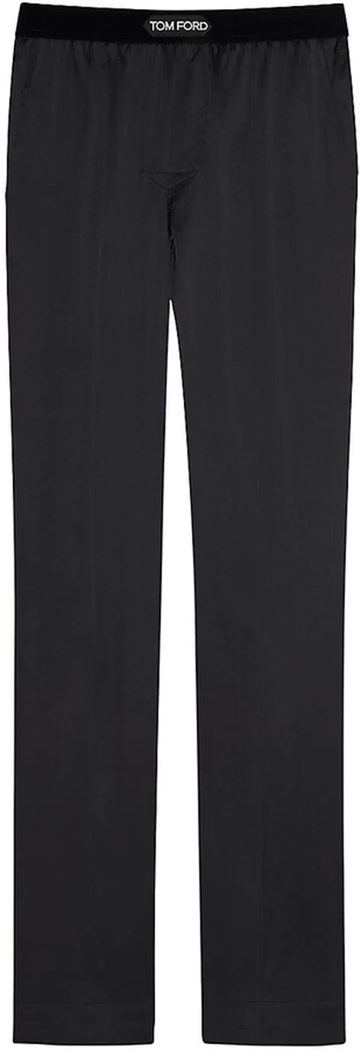 Silk-Blend Pajama Pants