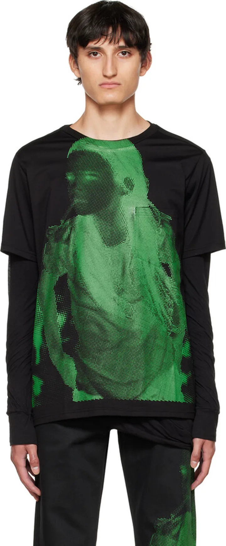 TAKAHIROMIYASHITA TheSoloist. Black 'Priscilla 1969' T-Shirt