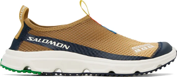 Salomon Tan & Black RX Moc 3.0 Sneakers