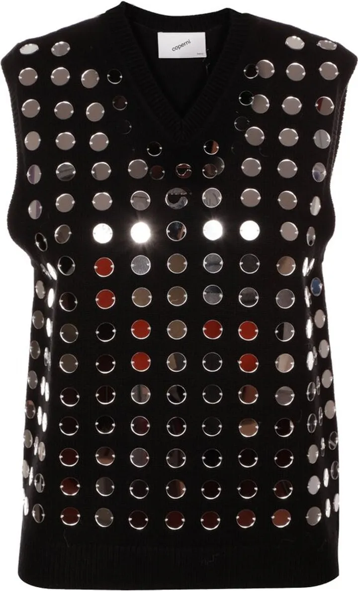 Coperni Sequinned V-Neck Gilet