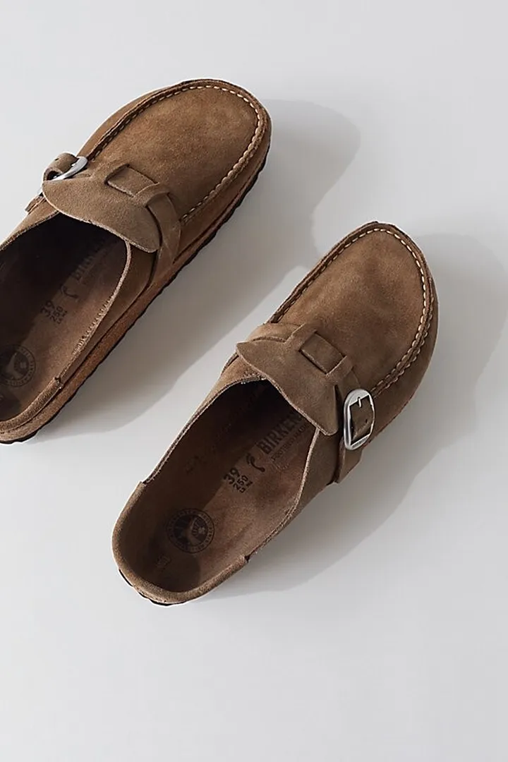 Birkenstock Buckley Suede Moccasin Clog