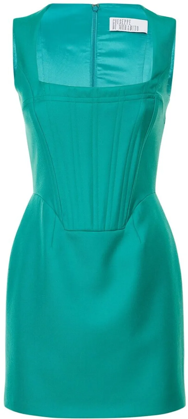 Lightweight wool mini dress