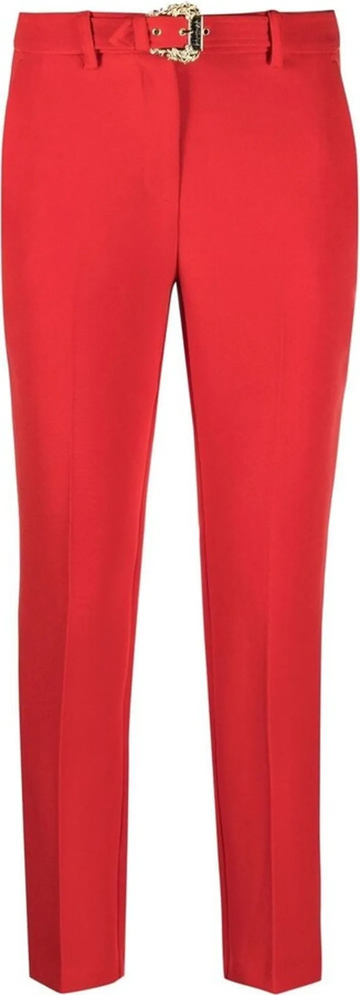 Belted Cropped Trousers
