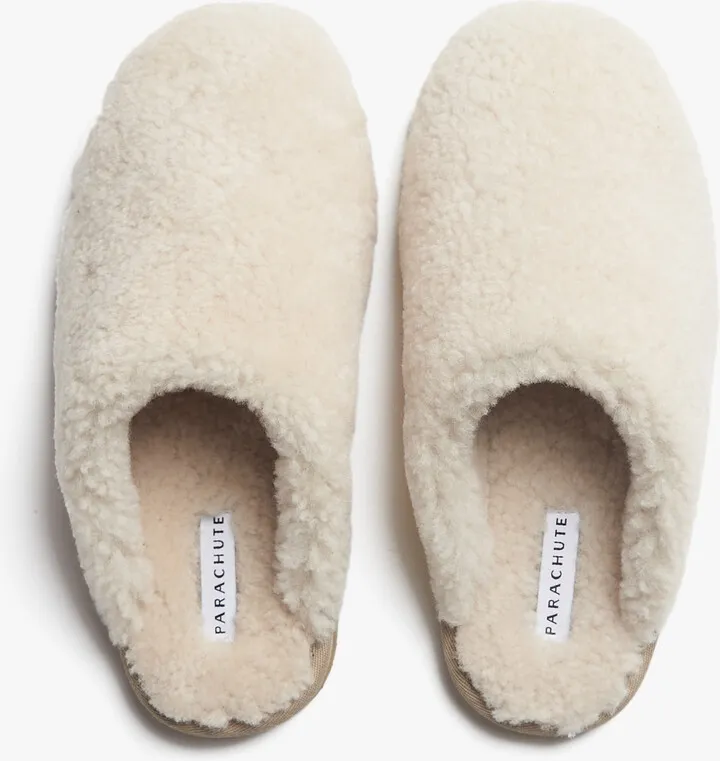 Unisex Shearling Wool Clogs