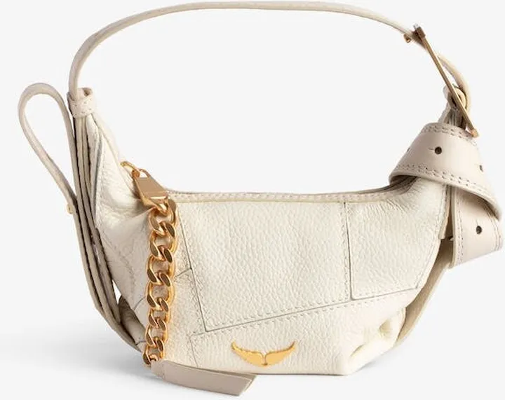 Le Cecilia XS Grained Leather Patchwork Bag