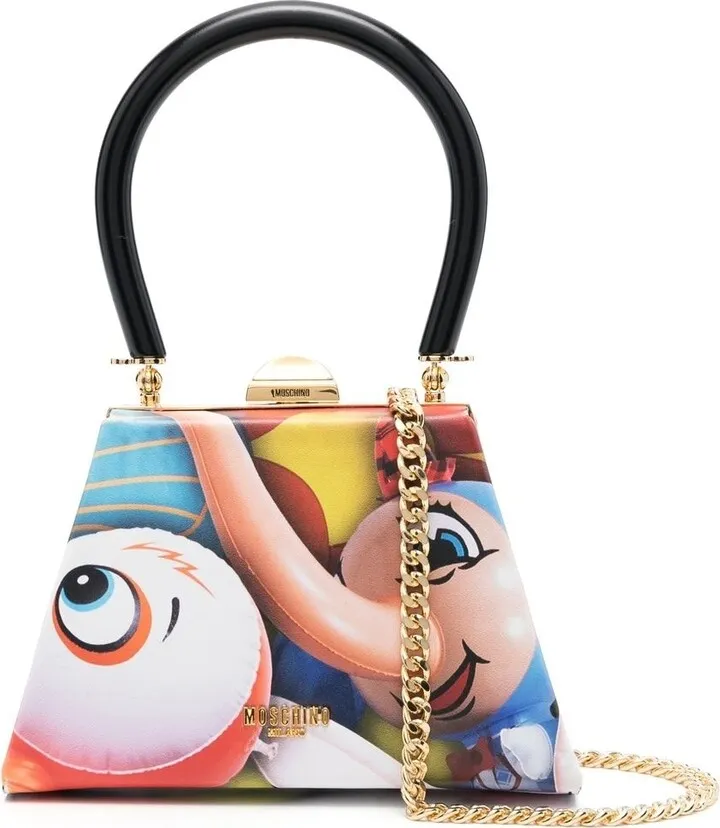 All-Over Graphic-Print Mini Bag