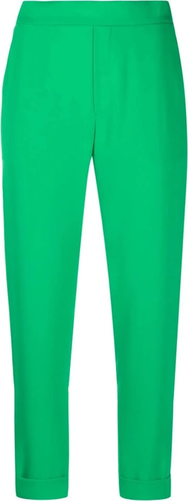 High-Waisted Cropped Trousers