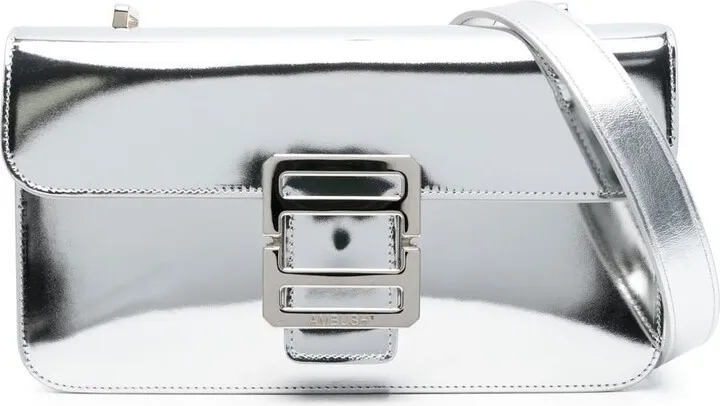 Monogram Leather Shoulder Bag