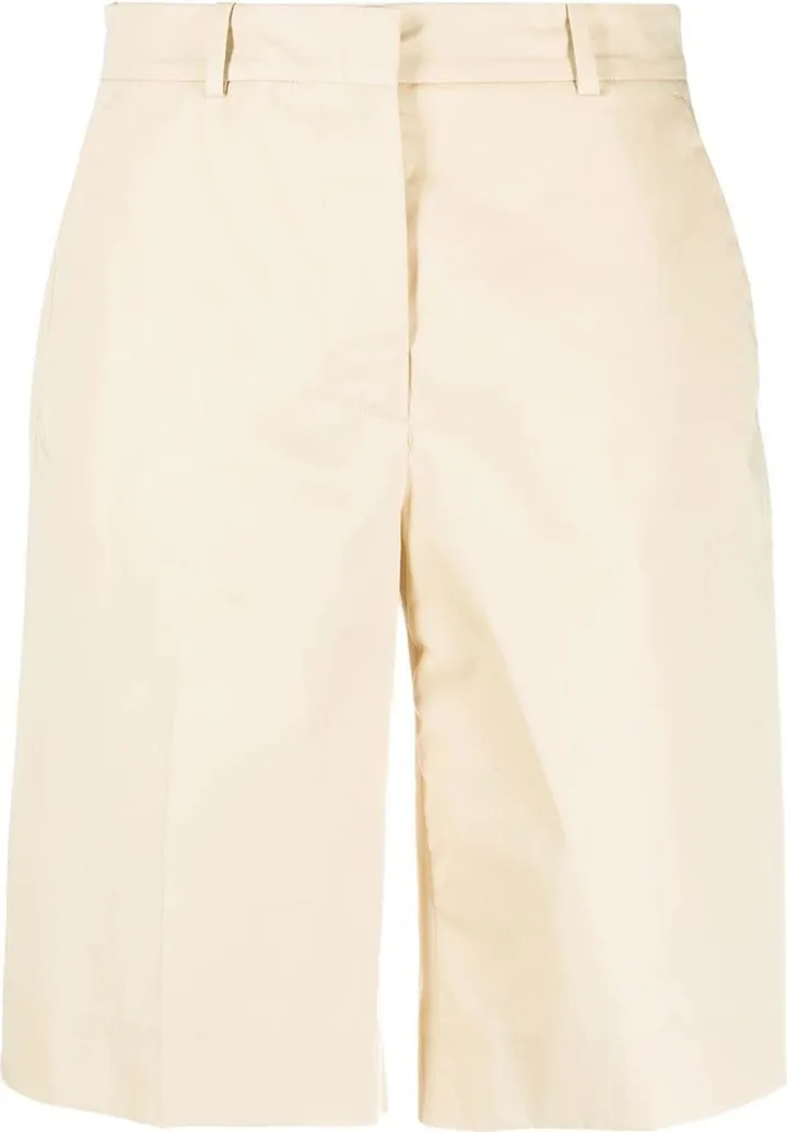 Twill-Weave Cotton Shorts
