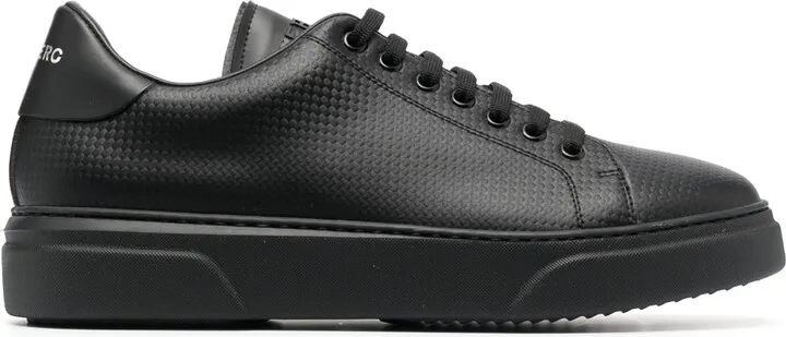 Low-Top Leather Sneakers