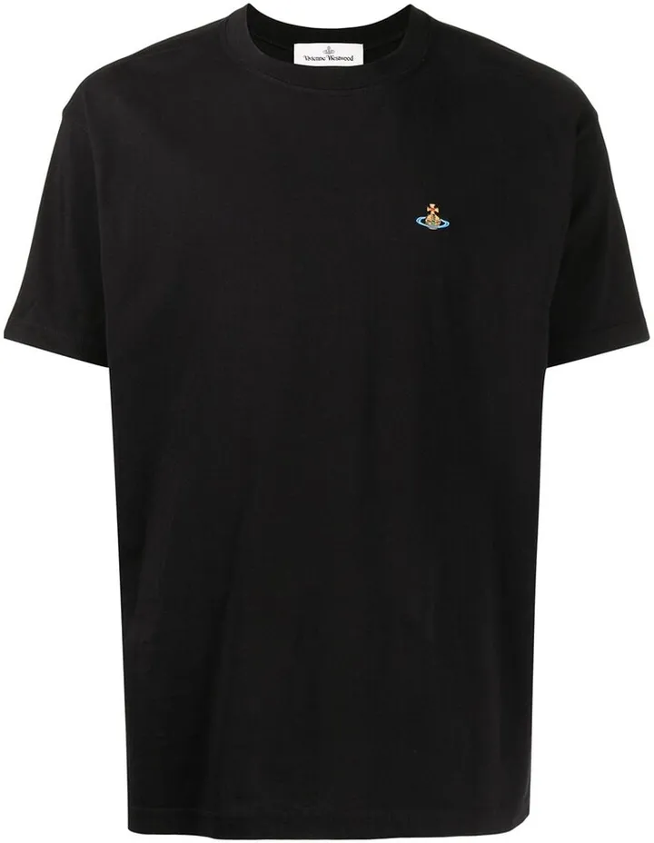 embroidered-logo short-sleeved T-shirt
