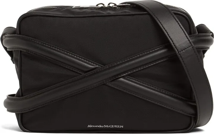 Leather crossbody bag