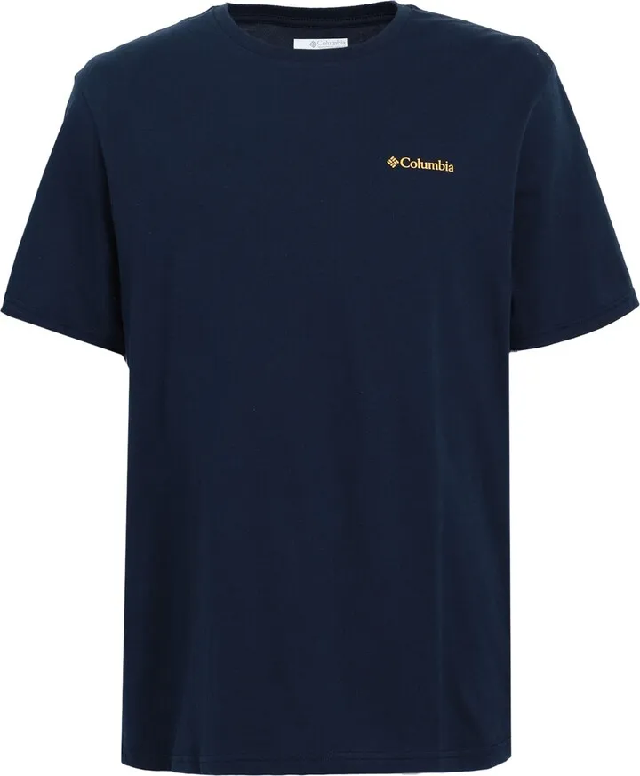North Cascades Short Sle T-shirt Midnight Blue