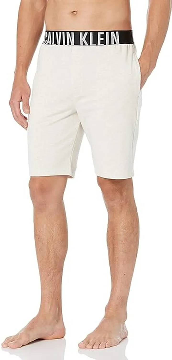 Calvin Klein Underwear Intense Power Sleep Shorts (Oatmeal Heather) Men's Pajama