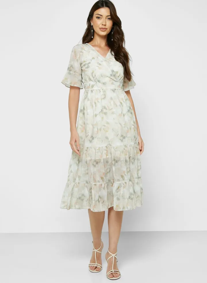 Floral Print Dress