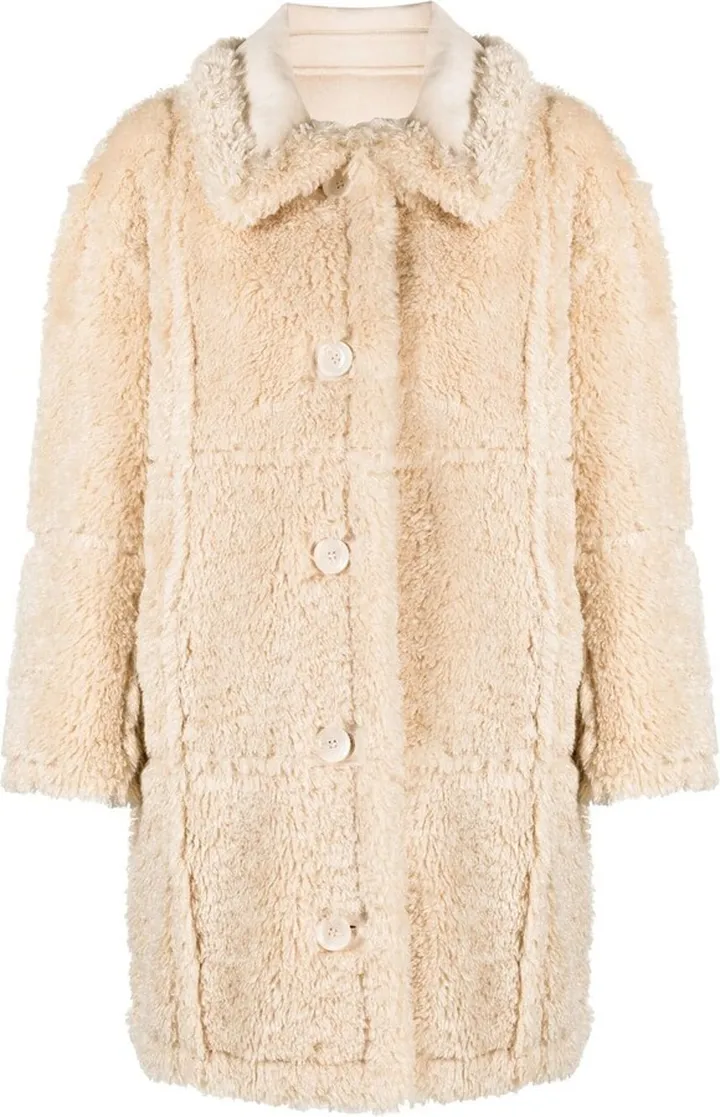 STAND- Samira Faux Shearling Coat