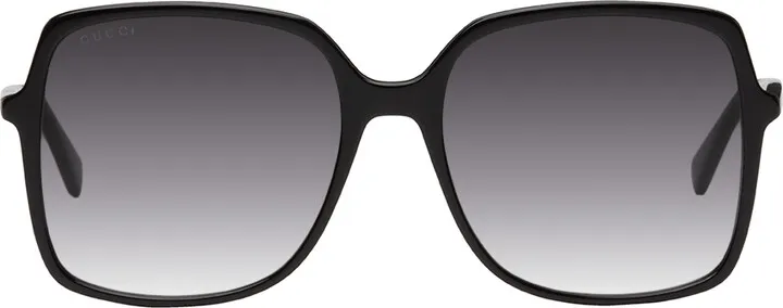 Gucci Black Square Sunglasses