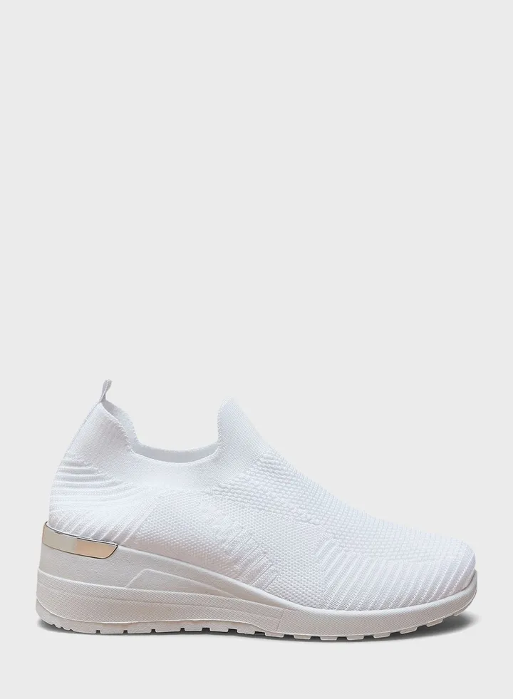 Slip On High Top Sneakers