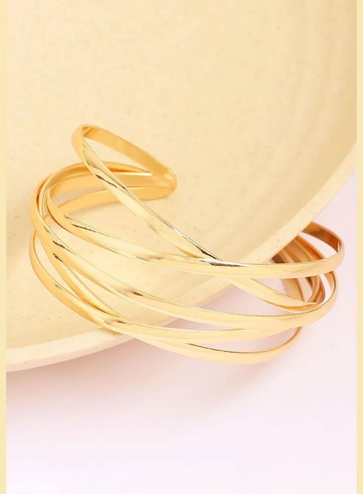 Gold Plated Designer Casual Bracelet For Women