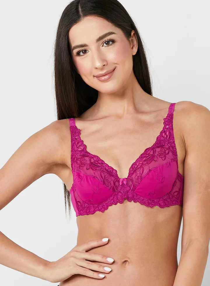 Plunge Neck Bra