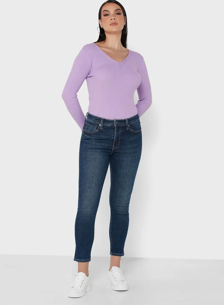 High Waist Jeans