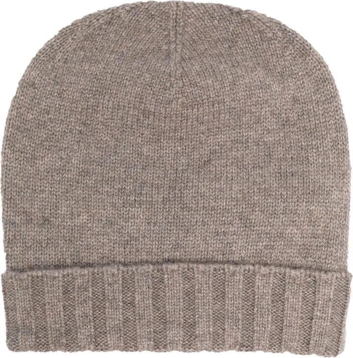 Ribbed-Edge Beanie