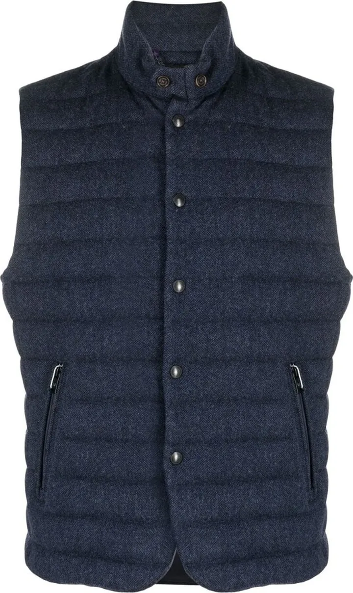 Whitwell tweed down waistcoat