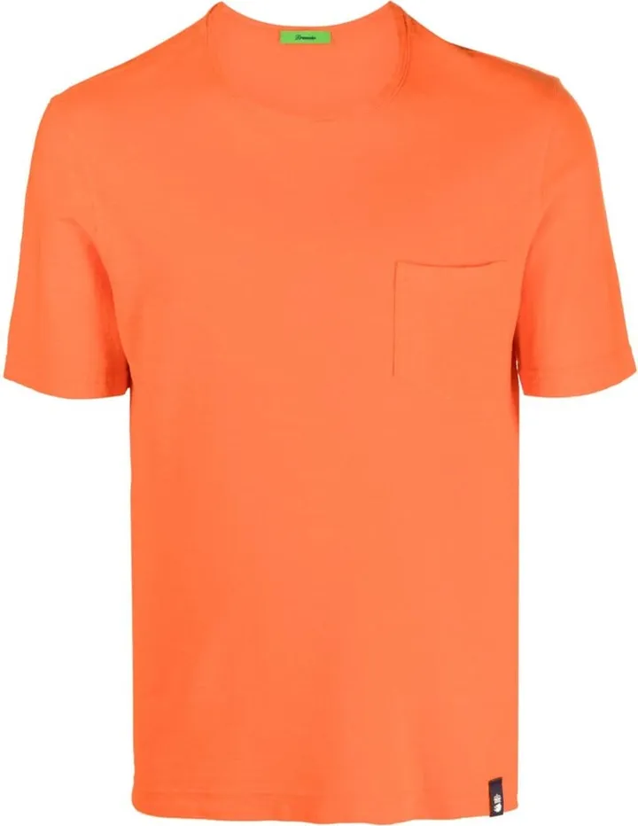 chest patch-pocket T-shirt