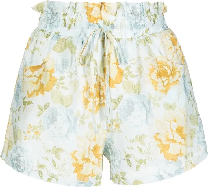 Giovanna floral-print shorts
